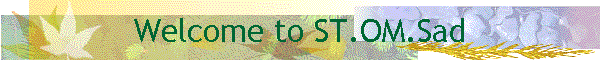 Welcome to ST.OM.Sad